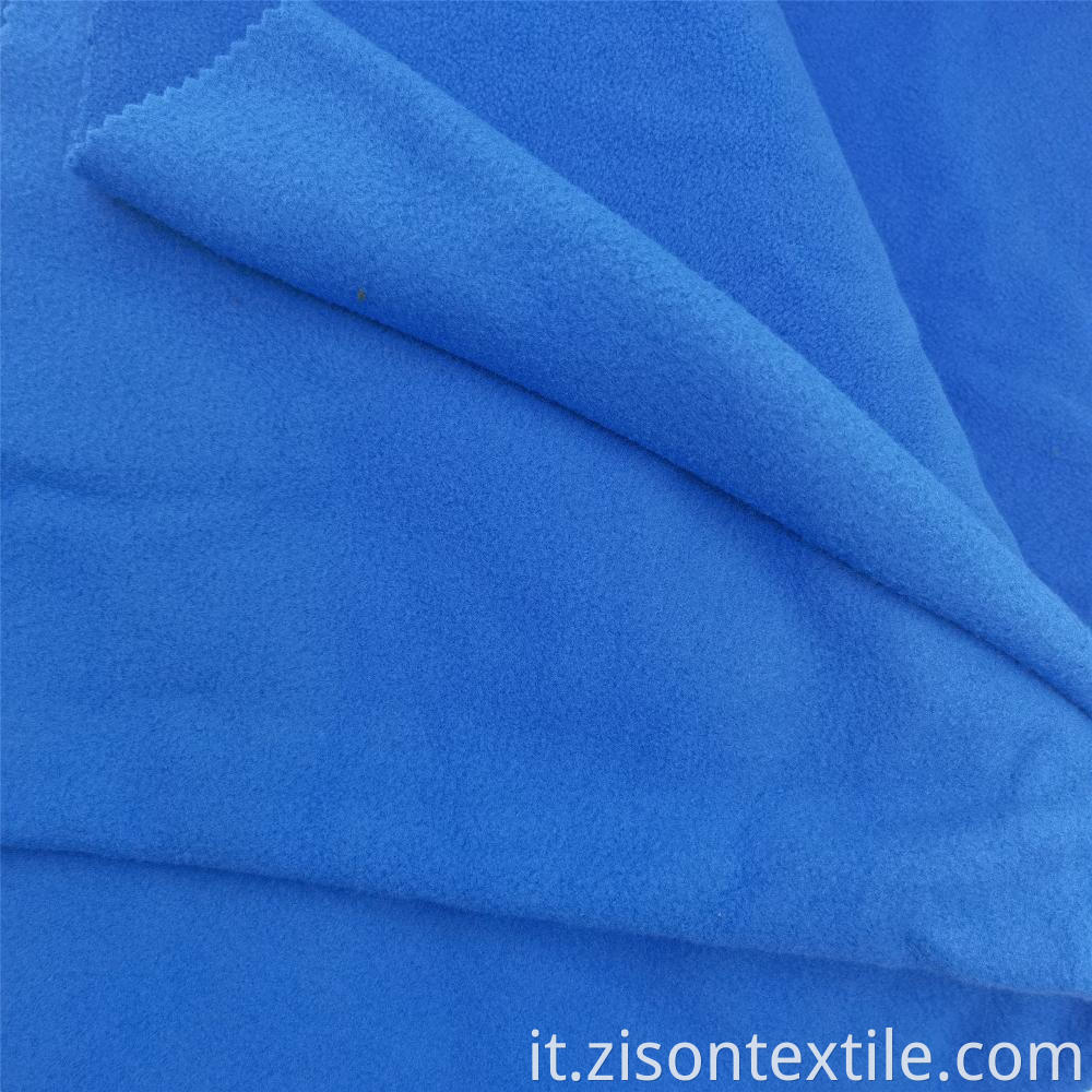 Dyed Blue Textiles Double Sided Knitted Polar Fleece Cloth